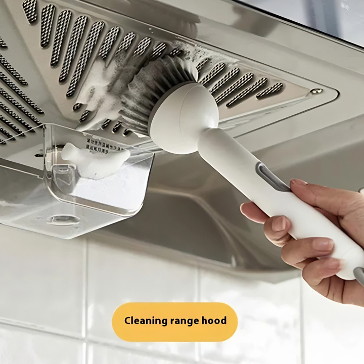 Adjustable Kitchen Cleaning Brush with Soap Dispenser