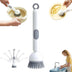 Adjustable Kitchen Cleaning Brush with Soap Dispenser