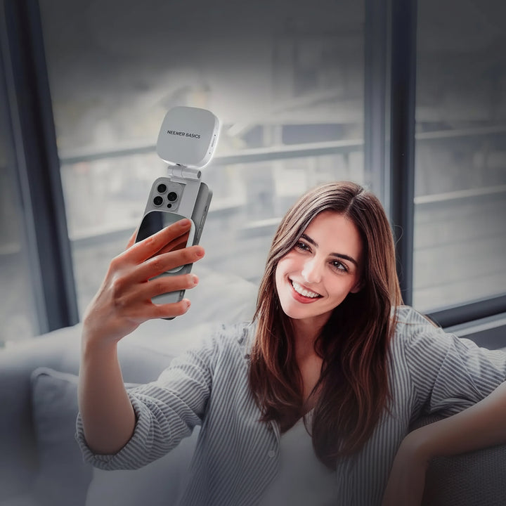 Magnetic Selfie Light for iPhone – Pro-Level Lighting Anywhere