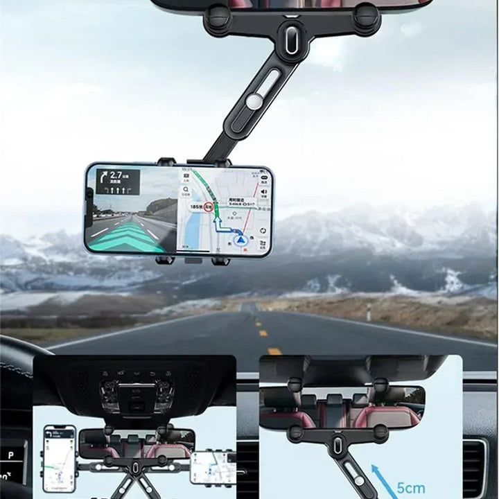 360° Achteruitkijkspiegelhouder voor Telefoon