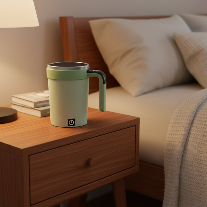 Automatic Mixing Cup with Temperature Display