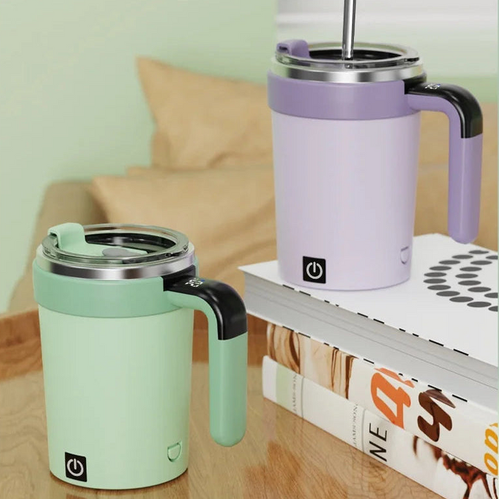 Automatic Mixing Cup with Temperature Display