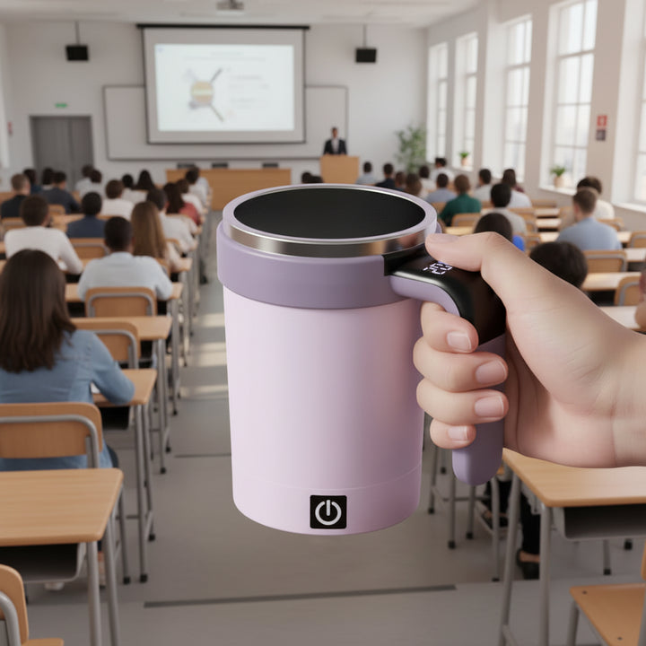 Automatic Mixing Cup with Temperature Display