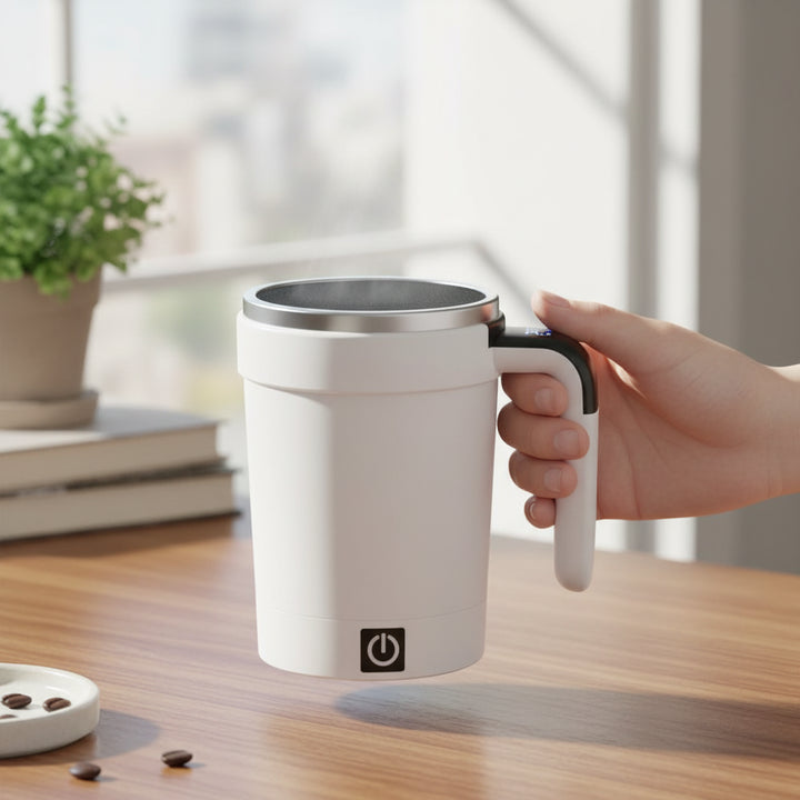 Automatic Mixing Cup with Temperature Display