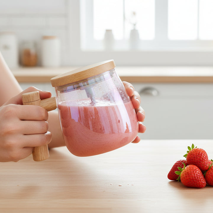 Electric Mixing Cup – Smooth Drinks in Seconds