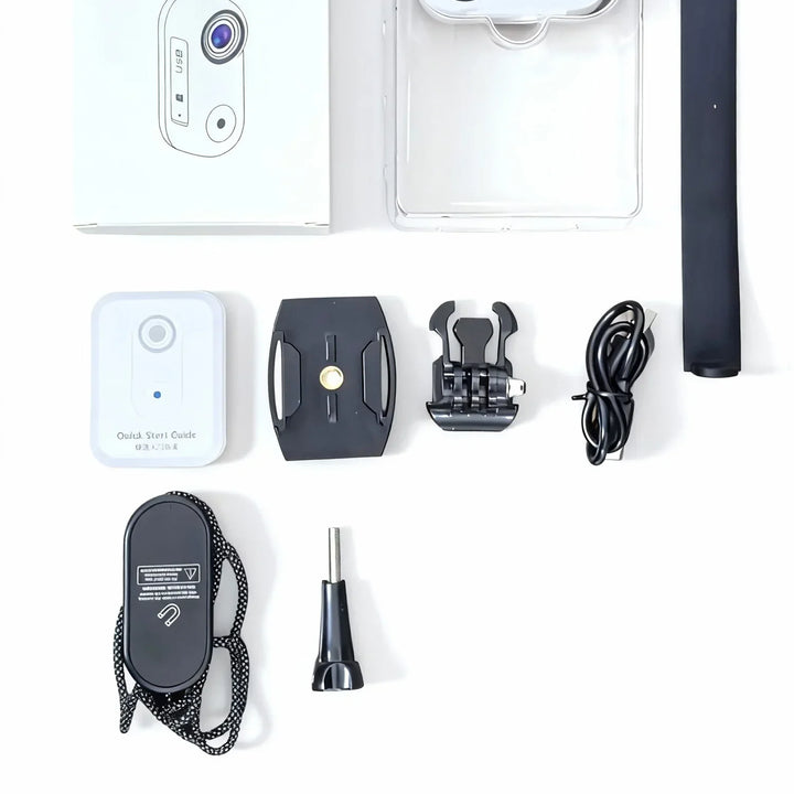 Mini 4K Action Camera – Capture Every Ride Hands-Free