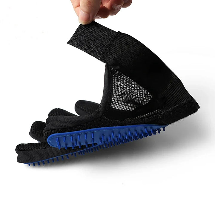 Siliconen handschoen voor het verzorgen van huisdieren