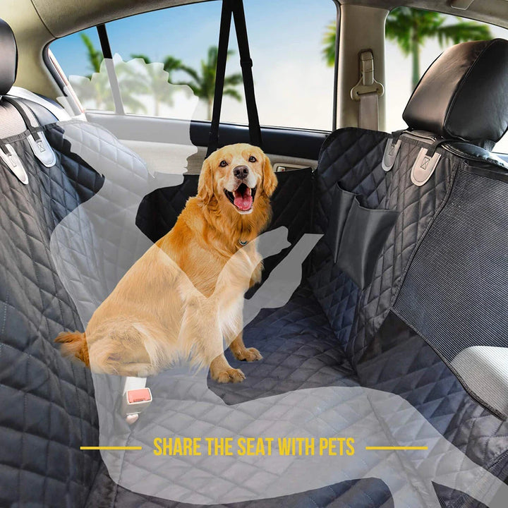 Pet rear seat cover for car