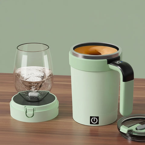 Automatic Mixing Cup with Temperature Display